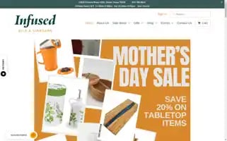 Infusedoilsandvinegars.com Screenshot 2024-05-05 07:11:44