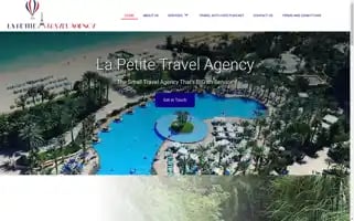 Lapetitetravelagency.com Screenshot 2024-04-15 09:40:02