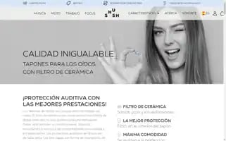 Shush-earplugs.es Screenshot 2024-06-26 22:29:53