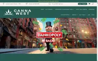 Cannawestdelivery.com Screenshot 2024-05-18 10:27:37