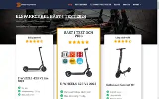 Elsparkcykeltest.se Screenshot 2024-05-24 20:02:34