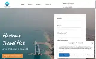 Horizonstravelhub.com Screenshot 2024-04-25 13:18:12