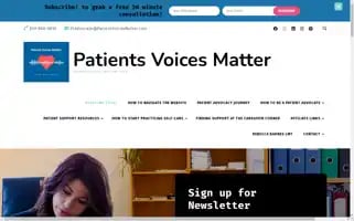 Patientvoicesmatter.com Screenshot 2024-05-20 04:03:42