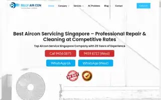 Billyaircon.com.sg Screenshot 2024-05-08 19:16:11