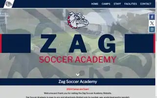 Zagsocceracademy.com Screenshot 2024-07-05 19:37:43