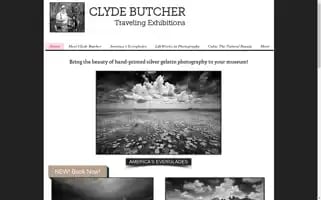 Clydebutchertravelingexhibits.com Screenshot 2024-04-24 01:28:55