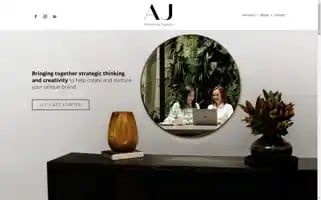 Ajmarketingagency.co Screenshot 2024-07-03 11:28:23