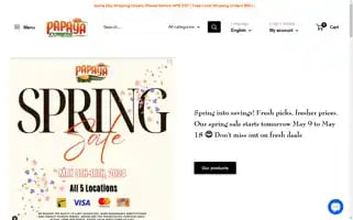 Papayaexpress.com Screenshot 2024-05-13 07:43:18