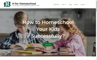 Hforhomeschool.com Screenshot 2024-07-02 12:57:55