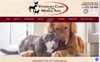 Mineralareavetclinic.net Screenshot 2024-07-05 00:10:26
