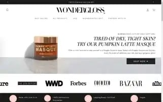 Wondergloss.com Screenshot 2024-05-04 12:55:29