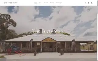 Thefortsstore.com.au Screenshot 2024-04-19 05:18:02