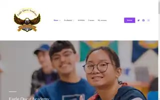 Eaglequestacademy.org Screenshot 2024-05-23 13:34:54