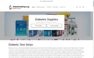 Diabeticteststrips.org Screenshot 2024-04-26 06:08:45