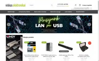 Viskaselektronikai.lt Screenshot 2024-06-16 14:24:39