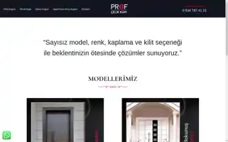 Profcelikkapi.com Screenshot 2024-05-28 15:33:34