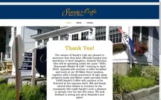 Sandysbluehillcafe.com Screenshot 2024-06-11 05:45:35