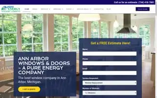 Annarborwindowcompany.com Screenshot 2024-07-05 14:35:52