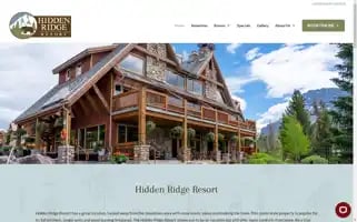 Banffhiddenridge.com Screenshot 2024-07-05 07:38:56