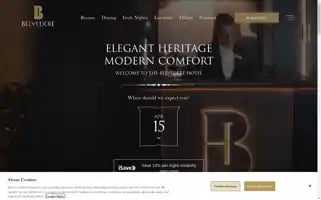 Belvederehoteldublin.com Screenshot 2024-04-15 00:34:55