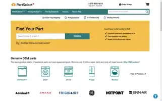 Partselect.ca Screenshot 2024-05-13 08:00:09