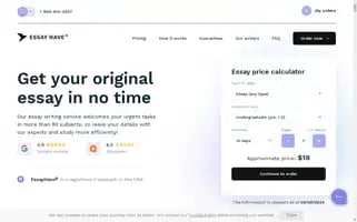 Essayhave.com Screenshot 2024-05-09 14:52:58