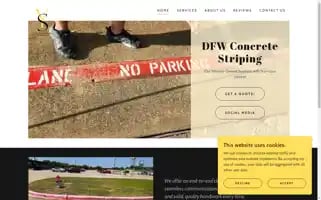 Yellowstoneconcretestriping.com Screenshot 2024-04-17 12:57:13