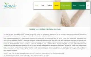 Paramtextiles.com Screenshot 2024-05-13 07:49:37