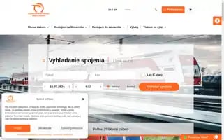 Zssk.sk Screenshot 2024-07-10 06:53:27