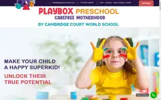 Playboxpreschool.com Screenshot 2024-05-22 17:19:07