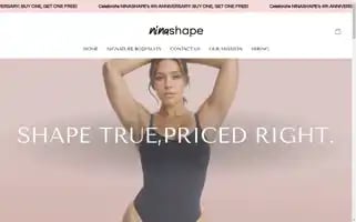 Ninashape.com Screenshot 2024-05-03 21:46:33