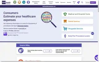 Fairhealthconsumer.org Screenshot 2024-05-09 16:08:36