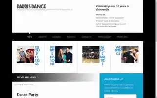 Parrisdance.com Screenshot 2024-07-04 06:37:42