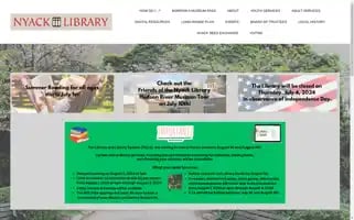 Nyacklibrary.org Screenshot 2024-07-04 02:10:11