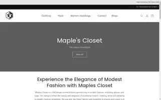 Maplescloset.com Screenshot 2024-04-27 16:49:56