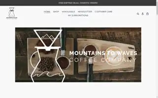 Mountainstowavescoffeecompany.com Screenshot 2024-04-24 05:33:33