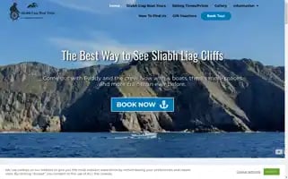 Sliabhleagueboattrips.com Screenshot 2024-04-23 16:27:44