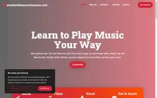 Simpleonlinemusiclessons.com Screenshot 2024-06-18 23:53:43