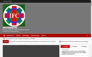 Ipatingafc.com.br Screenshot 2024-07-01 03:22:09