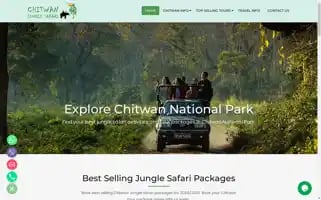 Chitwanjunglesafaritour.com Screenshot 2024-04-25 06:57:18