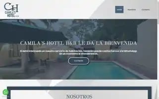 Camilashotel.com Screenshot 2024-04-17 14:40:42