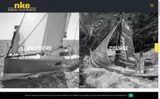 Nke-marine-electronics.fr Screenshot 2024-07-02 00:00:52