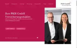Pkh-versicherungsmakler.de Screenshot 2024-06-16 14:53:33