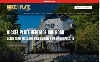 Nickelplateexpress.com Screenshot 2024-06-27 15:59:18