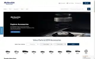 Myswedishparts.com Screenshot 2024-05-16 09:14:49