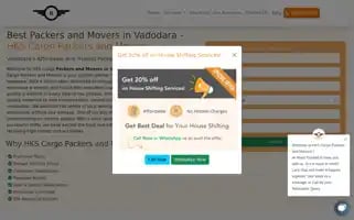Hkscargopackersandmovers.com Screenshot 2024-05-19 06:14:50