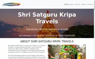 Shrisatgurukripatravels.online Screenshot 2024-04-24 10:24:29