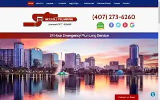 Herrellplumbing.com Screenshot 2024-05-16 01:18:49