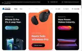 Frostypinecommerce.com Screenshot 2024-05-27 05:54:02