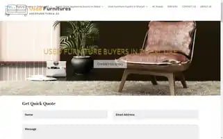 Usedfurnitures.ae Screenshot 2024-06-29 05:36:46